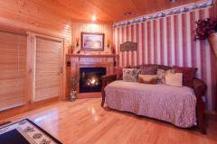 The Covey Suite Fireplace