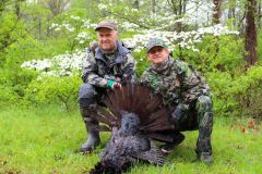 Double Bearded- Late Season Gobbler Down!