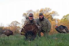 Tagged out within 30 minutes. Spring Turkey Hunting at its best!