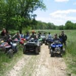 ATV trail riding family reunion vacation