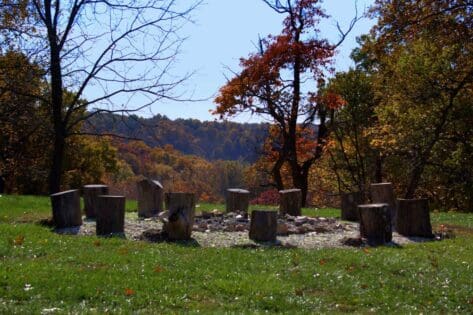 Fall time bonfires