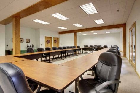 Conference Room at Heartland Lodge