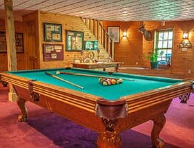 Recreation Room Pool Table 