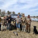 Opening weekend duck hunt.