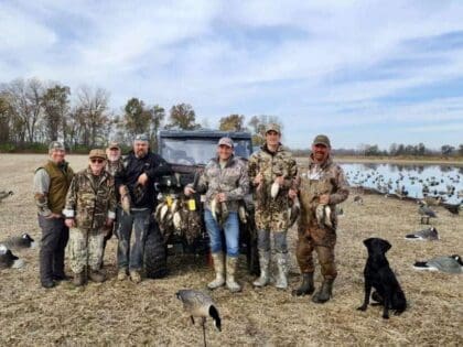 Waterfowl Hunting on Mississippi River