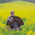 Turkey hunting in Calhoun County, Illinois.