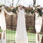 Megan Belling's wedding dress