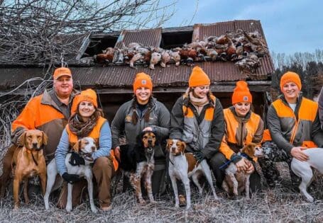 Family and Friends upland hunting over the holiday season!