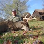 This buck really carried his mass!