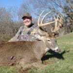 Giant buck harvested in Illinois.