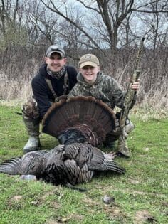 Youth Hunter's big gobbler!