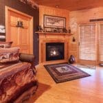 Stagecoach Suite Fireplace
