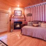 The Covey Suite Fireplace
