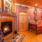 Buffalo Pond Suite Fireplace