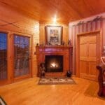 Buffalo Pond Suite Fireplace