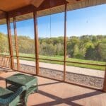 Anniversary Cabin and Lodge in Central Illinois with a view