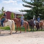 Horseback riding during an executive retreat is great for bonding