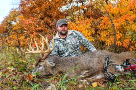 Hunting October whitetails in Illinois is always an exciting hunt!