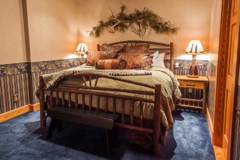 Bed and Breakfast room in central illinois