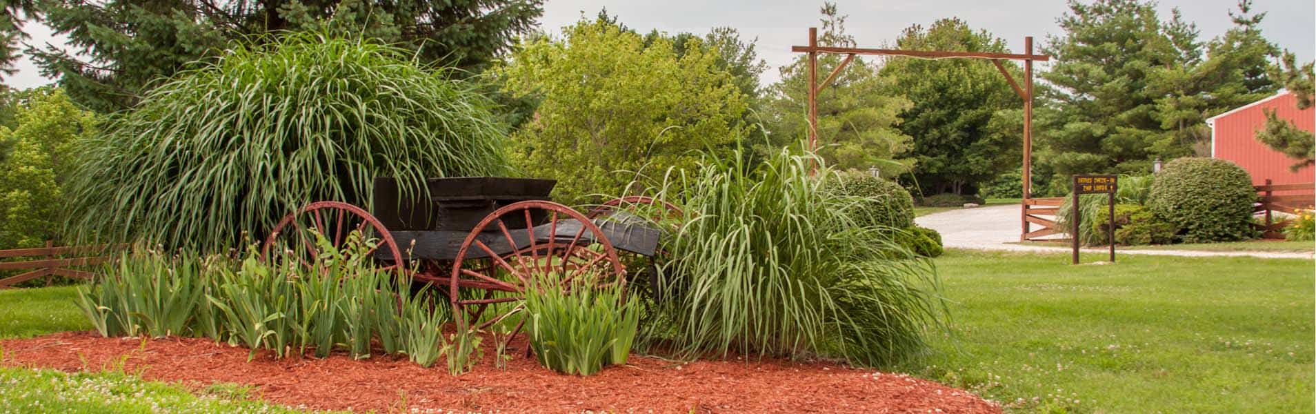 Heartland Wagon at Entrance