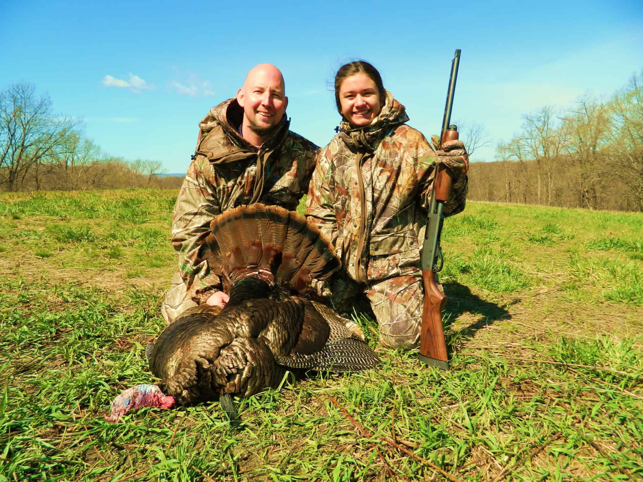 Great memories with father and daughter during Illinois Youth Turkey Season.