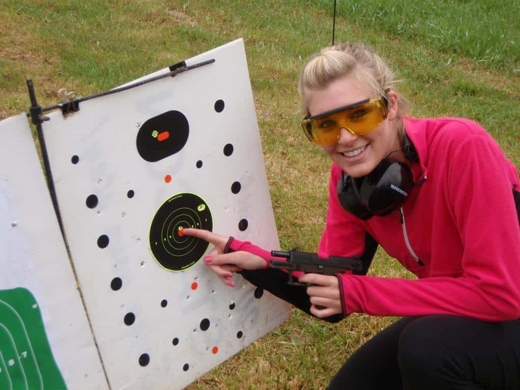 Outdoor Pistol Range in Illinois Heartland Lodge