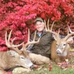 A deer hunting at Heartland Lodge Outfitters