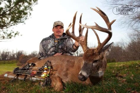 Whitetail Hunter Harvest during rut