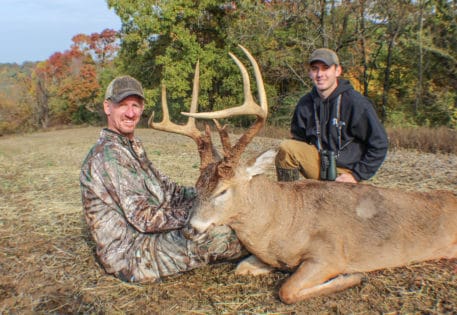 Finding land in a highly managed deer hunting area can lead to consistent success!