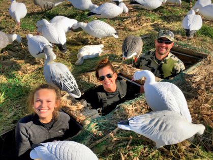 Snow goose hunting outfitters Midwest