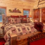 Private Luxury Cabin King Bed