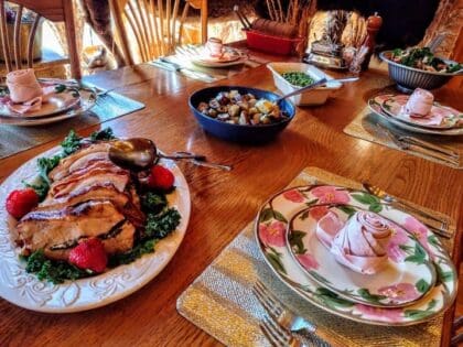 Home Cooked Meals during your hunting honeymoon 