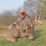 150 inch whitetail harvested in Pike County, IL