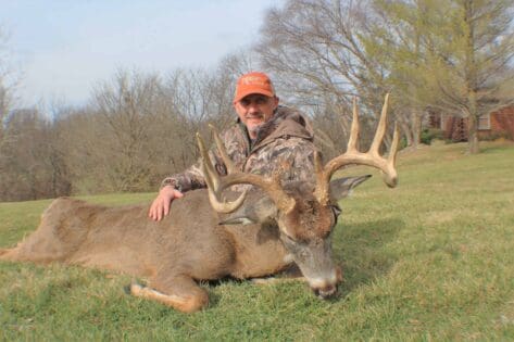 150 inch whitetail harvested in Pike County, IL