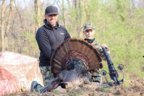 Guided Youth Turkey Hunt with a crossbow
