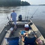 Guided fishing trips in Illinois