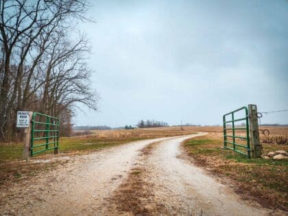 Quail Ridge Cabin Access Road