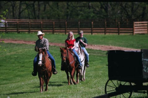 Retreat with horseback riding
