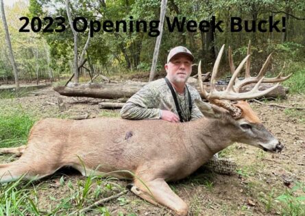 Nice 12 point buck harvested opening week