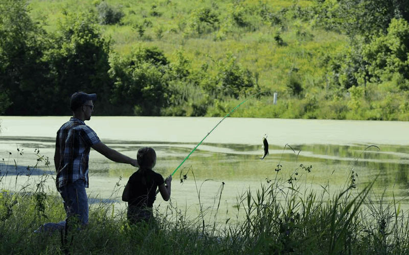 Father & Son Fishing