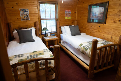 Two twin beds