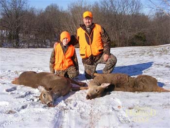 Late season doe hunting with a gun in illinois