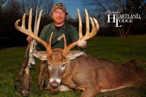 A mature buck taken at Heartland Lodge Outfitters