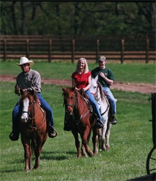 Horseback Riding on spring break